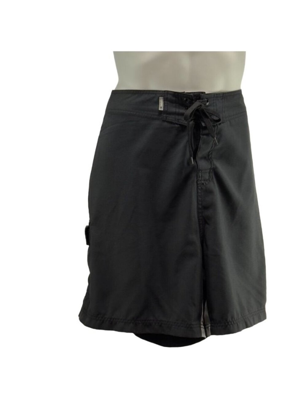 RIP CURL Men's Boardshorts Black Polyester Drawstring Pocket Details Size 42